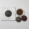 Image 5 : Lot of Older U.S. Coins: 1851 Braided Hair Large Cent, 1865 2 Cent, & (2) Sheild Nickels