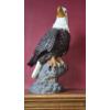 Image 1 : Louisville Home Pickup - Large & Impressive - 19 Inch Bald Eagle Statue - Perfect Condition