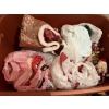 Image 14 : *Pick Up At Mantua Home-No Shipping Available*  Orange Tote of Christmas Decor - Reindeer - Santa 