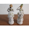 Image 5 : Ucargo Ceramics Japan Figurines "Romantic Couple" Approx. 11in Tall