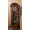 Image 1 : Commanding HOWARD MILLER Grandfather Clock With Curio Shelving NEVER USED MINT GEM!