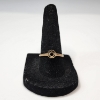 Image 1 : 10K Yellow Gold Ring - Size 8 - Total Weight: 1.1g