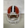 Image 3 : Brian Brennan Autographed Mini Cleveland Browns Helmet in Plastic Storage Cube - '86 - Riddell 