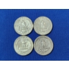 Image 2 : Four Assorted Years Silver Washington Quarters - 90% U.S. Silver - FV: $1.00