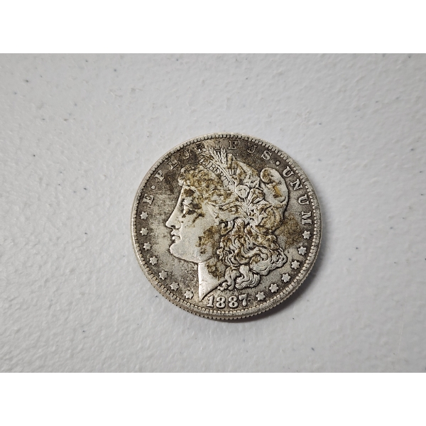 1887-O Morgan Silver Dollar