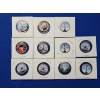 Image 1 : x11 Colorized Quarters Including Elvis Presley and Lighthouses Face Value: $2.75