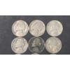 Image 2 : Assorted Years/Mint Marks United States 35% Wartime Nickels - Face Value: $0.60