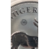 Image 2 : 2017 South African Krugerrand 50th Anniversary 1 Troy Ounce .999 Fine Silver Coin In Coin Capsule