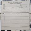Image 3 : INTERESTING!!! Collection of 5 Antique MUGSHOT Bertillon Criminal Booking Sheets