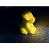 Image 2 : Degenhart Dogs - Buttercup- Adorable Uranium Glass Dog Figurine - ~2.5 inches 