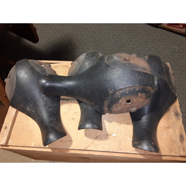 Large Set 12" Each Vintage Cast Iron Stove Feet - Set Of Four (4) - See Pics
