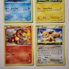 Image 2 : Four Vintage Non Holo Pokemon Trading Cards Featuring Eevee 80/111, Pikachu 27/111 & MORE!