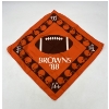 Image 1 : Lot of 2 Bandannas  1 Cleveland Browns and 1 Red Man