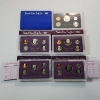Image 2 : Five Assorted United States Mint Proof Sets: 1983, 1984, 1985, 1989, 1990