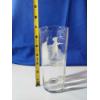 Image 2 : Vintage Mary Gregory Hand-Painted Enamel Clear Glass Vase With Gold Rim
