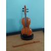 Image 2 : Very Unique Violin Style Music Box With Stand As Shown