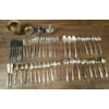 Image 1 : Lot of Silverplate with 2 Brass Pieces - Silver Plate Weight 2,078.2g, Brass Weight 256.6g