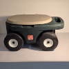 Image 1 : Step 2 Rolling Garden Cart - Good Condition - 22" L x 12" W x 11" H
