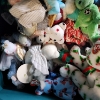 Image 1 : Large Tote Filled With Assorted Beanie Babies & Plushies!