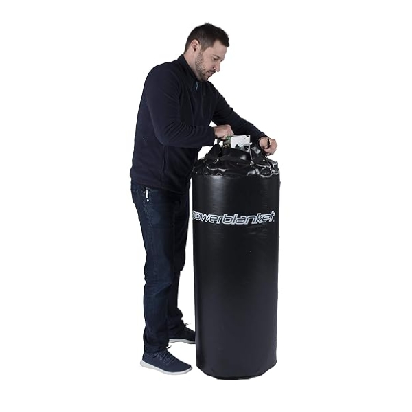 Powerblanket GCW100 Insulated Gas Cylinder Warmer Designed for 100 Pound Tank - Propane Tank Heater