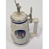 Image 6 : Two Vintage Collectible Beer Steins (7.5/10.5" Tall)