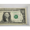 Image 3 : United States Series 2017 $1 Bill - *STAR NOTE* SN: F11985111- In Protective Holder