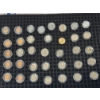 Image 1 : 	Unique Coin Collection Of Various Sizes And Face Values, 36 Coins - Mint Condition