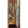 Image 5 : Howard Miller Working Finest Model Grandfather Clock w Mirrord Display Shelves - 3 Chimes