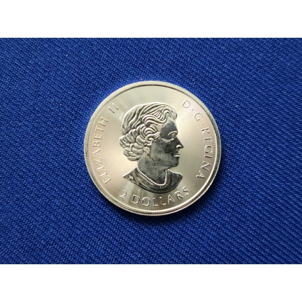 2020 $2 1/2 oz. 99.99% Silver Coin - Canada Polar Bear