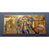 Image 1 : .999 GOLD FOIL JAPANESE ANIME' "DRAGONITE" POKEMON NOTE - IN PROTECTIVE SLEEVE
