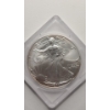 Image 1 : United States Mint 2001 One Troy Ounce .999 Fine Silver American Eagle In Coin Holder