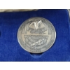 Image 6 : Hallmarked England Sterling Silver Dwight Eisenhower Medal & Round in Original Box - 109 Grams
