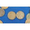 Image 12 : Assorted Years Unsearched Wheat Pennies With Some Steel & Free Mason Stamped Cent - Face Value:$1.25