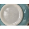 Image 6 : PICKUP IN CANTON - Vintage Pyrex Butterprint Turquoise Cinderella 4 Piece Nesting Bowl Set  