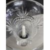 Image 5 : Waterford Crystal Artisan Hurricane Candle Holder from "The Crystal & Brass Collection" with COA