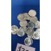 Image 2 : 1963 Roosevelt 90% Silver Dimes - Face Value: $2.00