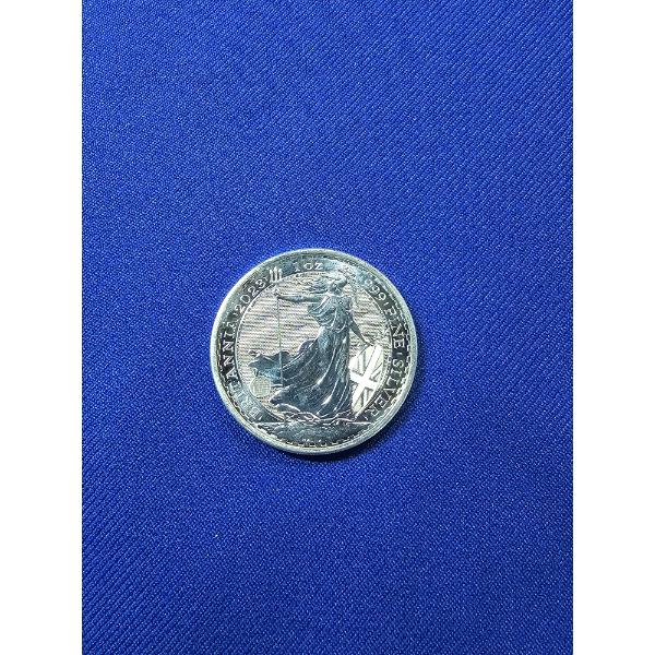 2023 U.K. 2 Pounds - 1 oz .999 Fine Silver Coin - King Charles III Britannia 