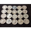Image 3 : $5 Face Value in Assorted 90% Silver Washington Head Quarters 