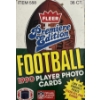 Image 3 : 2 Packs - Fleer 1990 NFL Football Cards Wax Box - Excellent Condition