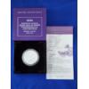 Image 1 : 2022 National Purple Heart Hall of Honor Commemorative .999 Fine Silver Dollar Proof w/ Box & CoA