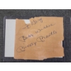 Image 2 : MICKEY MANTLE Hand Signed Autograph on Scrap Paper Reads "To Gary Best Wishes"
