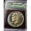 Image 2 : 1974-S Eisenhower Deep Cameo Silver Dollar Graded PR66 by ICG