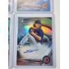 Image 5 : 4 Gavin Williams 2022 Topps Bowman Platinum Cards Including 3 Autographed - Mint Condition