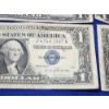 Image 9 : x5 United States $1 Blue Seal Silver Certificates FV: $5.00