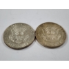 Image 4 : Two 1964 United States 90% Silver Kennedy Half Dollars ~ $1.00 Face Value