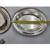 Image 9 : Silver-Plated Items: 2 Serving Trays and 6 Small Goblets - TW: 2.0lbs