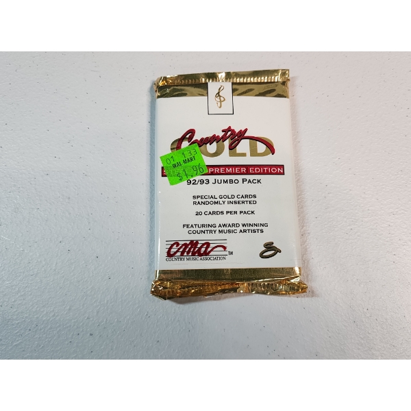 Sealed "Country Gold" 92/93 Jumbo Pack Sterling Premier Edition - 20 Trading Cards