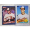 Image 3 : Three Assorted Cal Ripken Baseball Trading Cards Dated 1985-1986 ~ Topps & Leaf-Donruss!