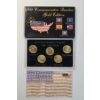 Image 1 : 1999 50 State Quarters Program Commemorative Quarters Set Gold Edition 