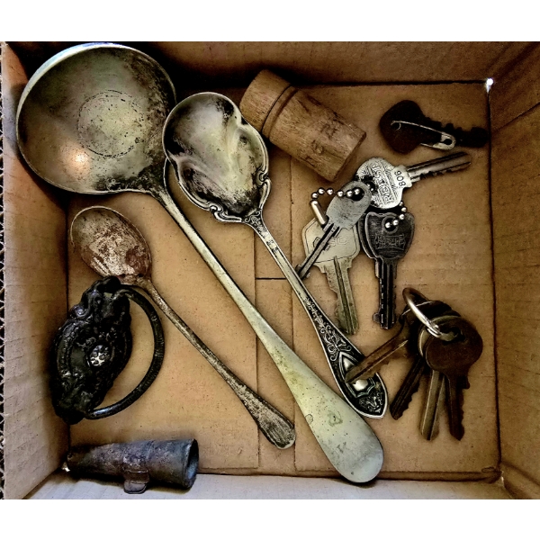 Vintage Spoons, Keys and More